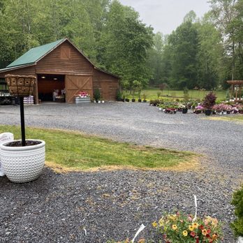 Creekside Nursery - a barn and flower garden - Landscaping Near Me - Dallas, North Carolina