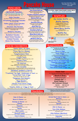 Menu photo 4 Pancake House Longview, WA