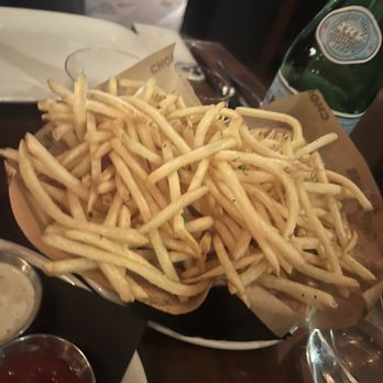 Old Brea Chop House - Truffle matchstick fries - fav app - Steakhouses Near Me - Brea, California Old Brea Chop House - Truffle matchstick fries - fav app - Steakhouses Near Me - Brea, California