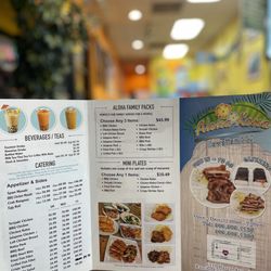 Aloha Kona Hawaiian BBQ - Menu