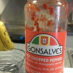 Richy's - Delicious Portuguese hot chopped peppers - perfect companion to eggs & corned beef hash.