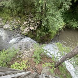 Glen Falls House - Top of waterfall