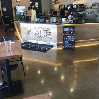 Chocolate Fish Coffee Roasters - Ordering counter - Coffee & Tea Near Me - Livermore, California Chocolate Fish Coffee Roasters - Ordering counter - Coffee & Tea Near Me - Livermore, California