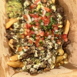 "Carne asada" fries "Carne asada" fries