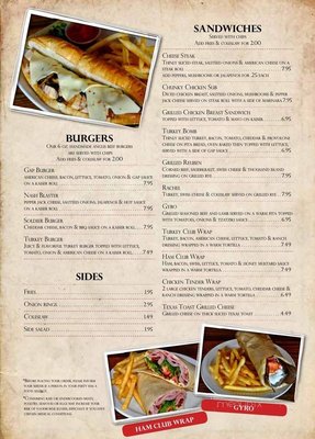 Menu photo 2 Arrowheads Bar & Grill Annville, PA