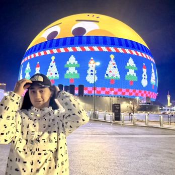 Sphere - w/ my Son with SHY EMOJI at SPHERE LAS VEGAS :) - Stadiums & Arenas Near Me - Las Vegas, Nevada Sphere - w/ my Son with SHY EMOJI at SPHERE LAS VEGAS :) - Stadiums & Arenas Near Me - Las Vegas, Nevada
