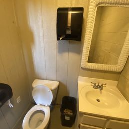 Dirty bathrooms