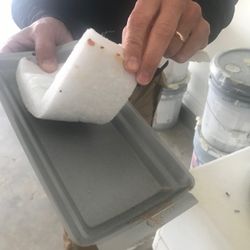 Falcon Property Inspection - Small water leak they found inside of a brand new water heater
