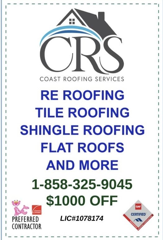 Slide of Coast Roofing Services