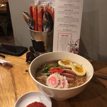 MB Ramen - MB Ramen extra spicy on side - Ramen Near Me - Huntington, New York