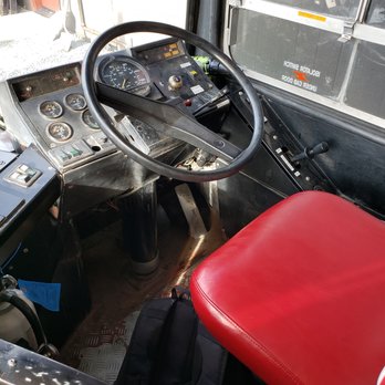 The Bus Boy Mobile Cuisine - driver’s seat - Food Trucks Near Me