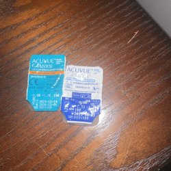 Visionworks - Correct prescription on the right - both given to me after I was told they didn't have mine in stock and couldn't see