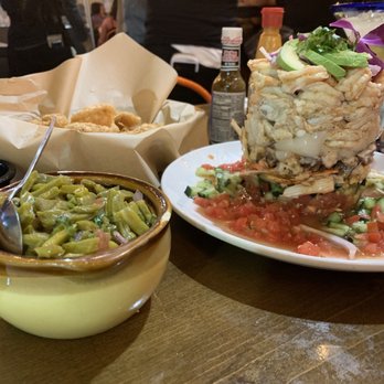 Fire Up Grill - Ceviche tower and a side of nopales - Bars Near Me - Riverside, California Fire Up Grill - Ceviche tower and a side of nopales - Bars Near Me - Riverside, California