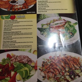 Spires Restaurant - Menu- Starters and Salads - American Near Me - Ontario, California