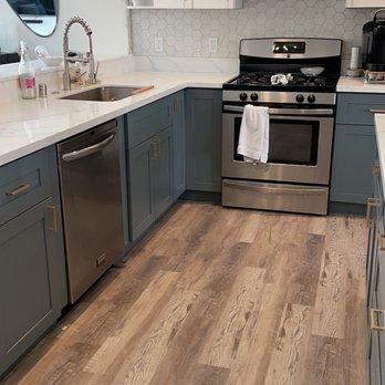 BUILD 33 - Installed kitchen cabinets - General Contractors Near Me - Cupertino, California