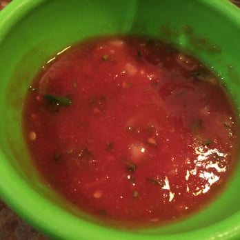 Rio Bravo - Close up of the salsa - chunky with lots of fresh cilantro. - Mexican Near Me - Greensboro, North Carolina Rio Bravo - Close up of the salsa - chunky with lots of fresh cilantro. - Mexican Near Me - Greensboro, North Carolina