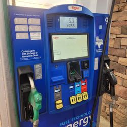 Exxon - Fancy gas pumpsb