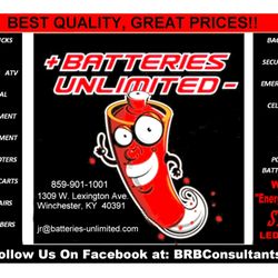 Batteries and LED Lights for everything.