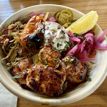 Lidaar Mediterranean Grill - Shish Taouk Bowl - Mediterranean Near Me - Rancho Cucamonga, California Lidaar Mediterranean Grill - Shish Taouk Bowl - Mediterranean Near Me - Rancho Cucamonga, California