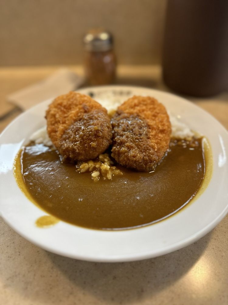 Food from Curry House CoCo Ichibanya