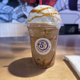 Caramel frappe