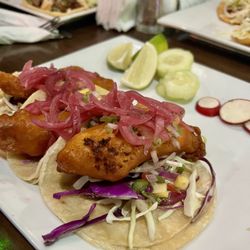 Mexican cantina - Fried Fish Tacos