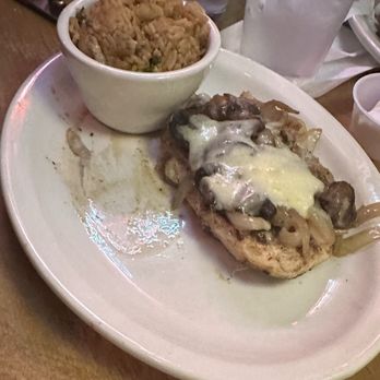 Texas Roadhouse - Smothered chicken and seasoned rice - American Near Me - Reno, Nevada Texas Roadhouse - Smothered chicken and seasoned rice - American Near Me - Reno, Nevada