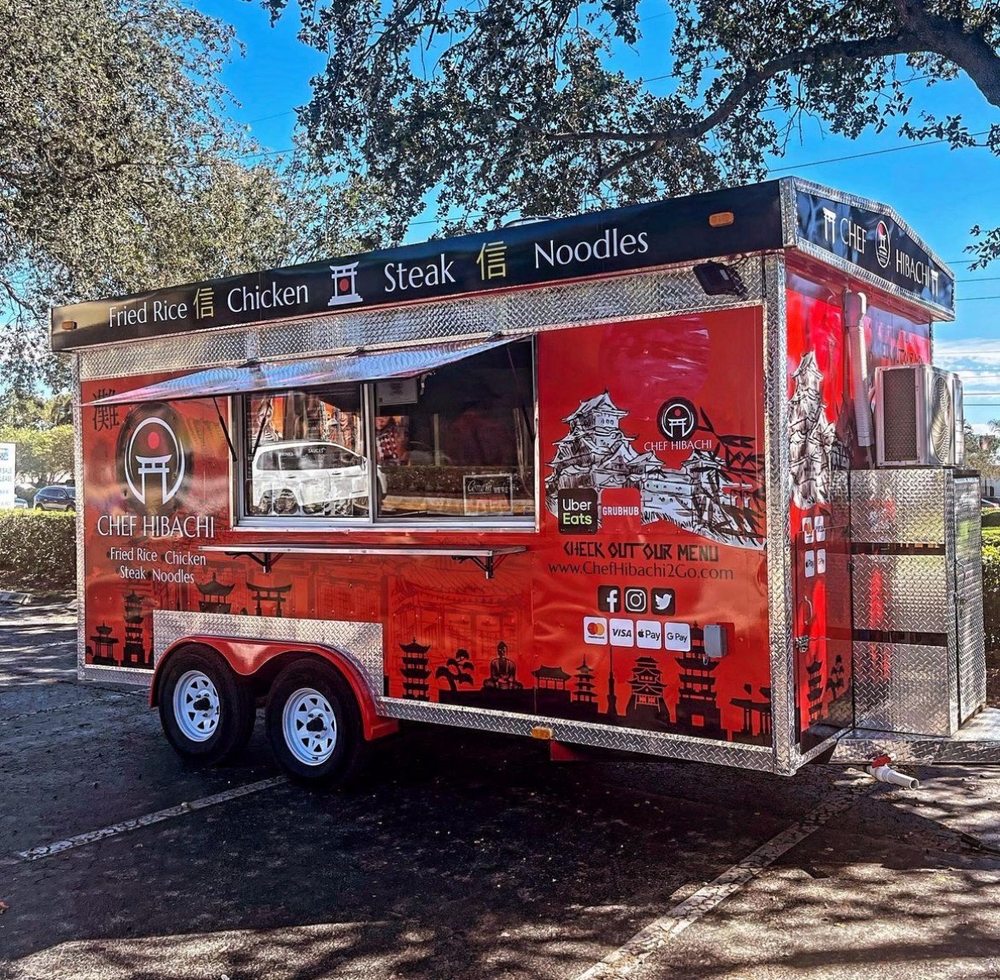 CHEF HIBACHI FOOD TRUCK 1605 W Oakland Park Blvd, Oakland Park
