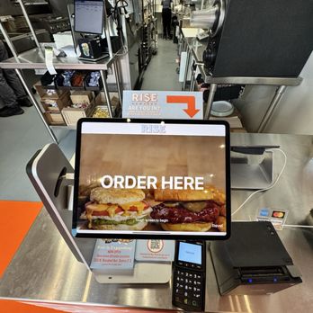 Rise Southern Biscuits & Righteous Chicken - Order kiosk - Chicken Shop Near Me - Winter Park, Florida
