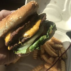 Antelope Acres Market - Double cheeseburger with everything