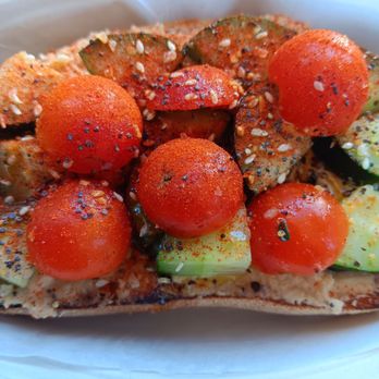 Robeks Fresh Juices & Smoothies - Veggie Hummus Toast!!!! - Juice Bars & Smoothies Near Me - Temecula, California