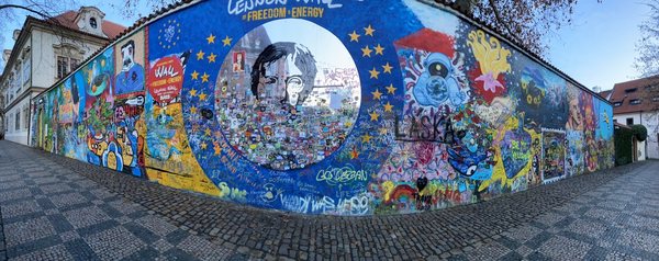 Photo of John Lennon Wall - Prague, PR, CZ. Lennon Wall