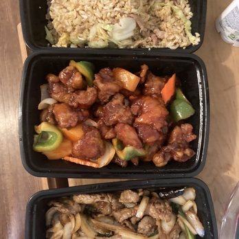 Hunan Yuan - Flavorless 3. BBQ Pork Fried Rice Slimy spongy 1. Mongolian Beef Mediocre 1. Sweet & Sour Pork Awful - Chinese Near Me - Oakland, California