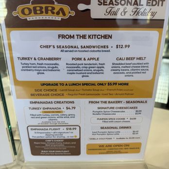 OBRA HandBakery - Empanadas Near Me - Santa Ana, California OBRA HandBakery - Empanadas Near Me - Santa Ana, California