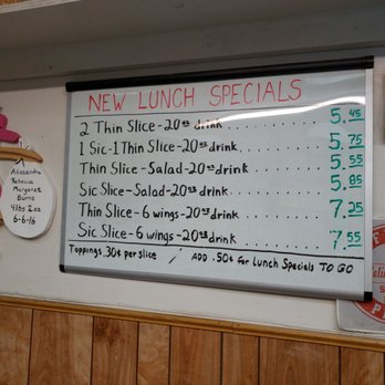 Raffaele's Pizza - Lunch specials April 2018 - Pizza Near Me - Phoenix, Arizona