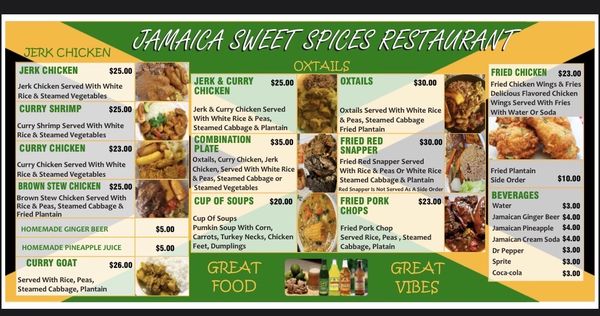 Menu photo 5 Jamaica Sweet Spices Oakland, CA