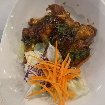 Thai Orchid - 99. Spicy Basil Wings - Thai Near Me - Mission, Kansas