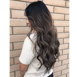 The Duo Hair & Brow Studio - 22" Natural Beaded Rows Hair Extensions.