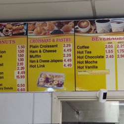 Scotty's Donuts - Menu as of 11/30/2024