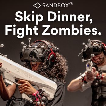 Sandbox VR - Skip Dinner, Fight Zombies - Venues & Event Spaces Near Me - Baltimore, Maryland Sandbox VR - Skip Dinner, Fight Zombies - Venues & Event Spaces Near Me - Baltimore, Maryland