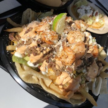 Taco Man Grill - Surf and turf fries.  It's alright - Mexican Near Me - Henderson, Nevada