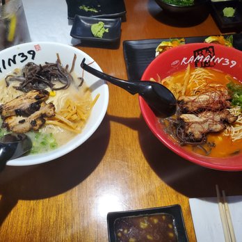 Aikan Sushi & Ramen - Tonkotsu and spicy tonkotsu ramen. - Sushi Bars Near Me - Pasadena, California Aikan Sushi & Ramen - Tonkotsu and spicy tonkotsu ramen. - Sushi Bars Near Me - Pasadena, California