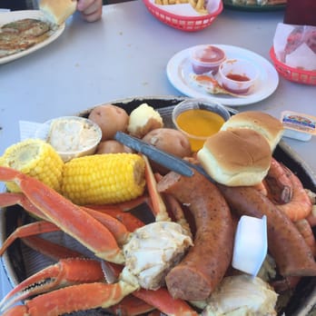 Pier 99 - This plate was for 2. Plenty of food for a good price. - Seafood Near Me - Corpus Christi, Texas Pier 99 - This plate was for 2. Plenty of food for a good price. - Seafood Near Me - Corpus Christi, Texas
