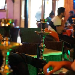 Sharm Shisha Lounge - A snapshot of the warm and fresh atmosphere on a busy weekend!