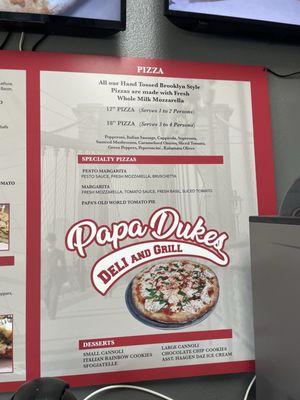 Menu photo 8 Papa Duke's Deli & Grill Poway, CA Menu photo 8 Papa Duke's Deli & Grill Poway, CA