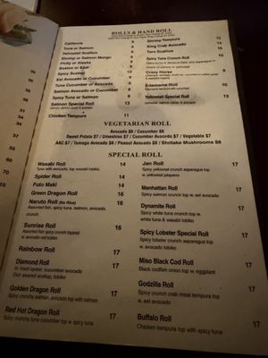 Menu photo 4 Kitaro New York, NY