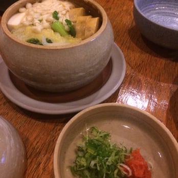 Fukuno Restaurant - Monkfish with tofu in soup with sauce. Yum. - Japanese Near Me - Gardena, California