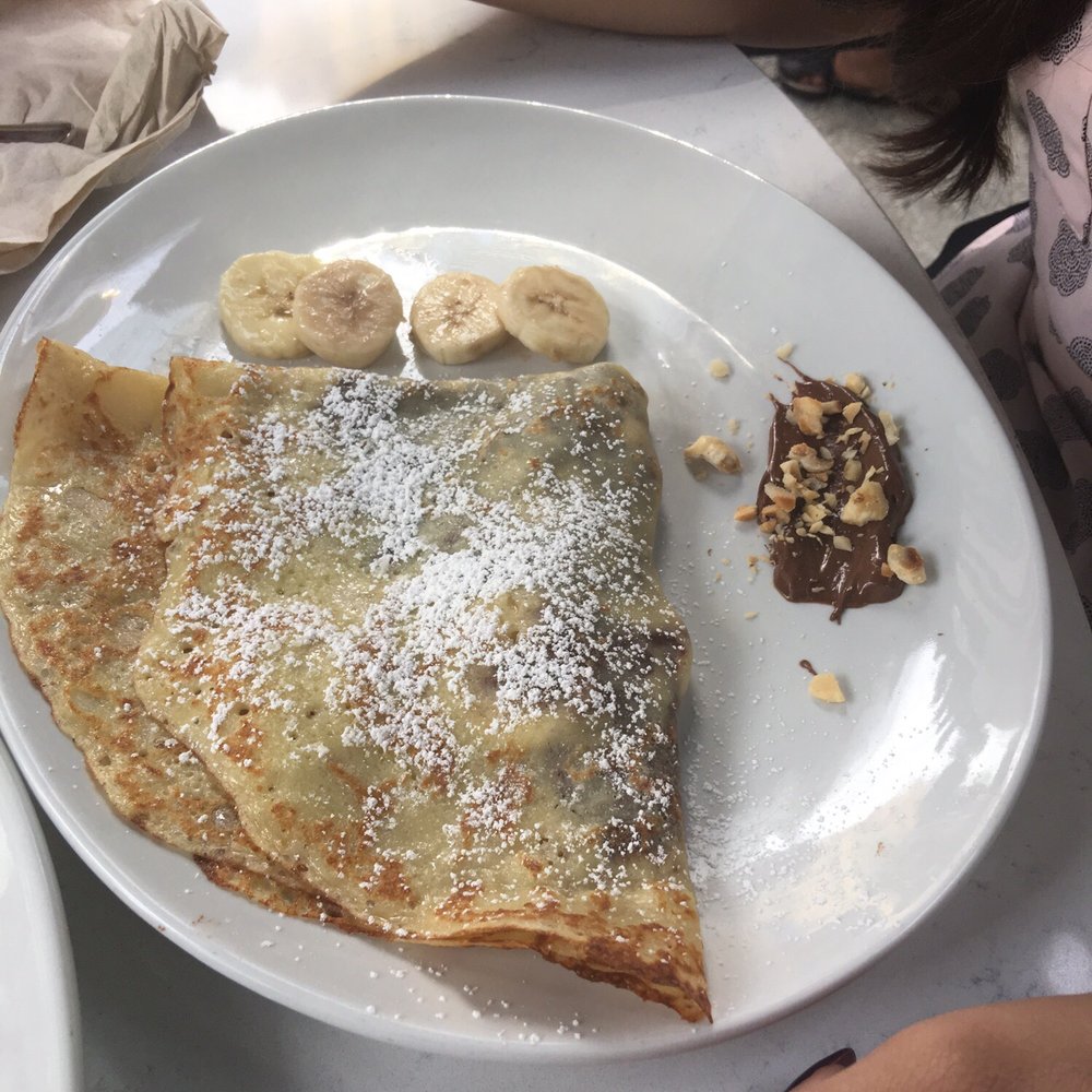 Nutella Cafe - Banana Crepe - Desserts Near Me - Chicago, Illinois