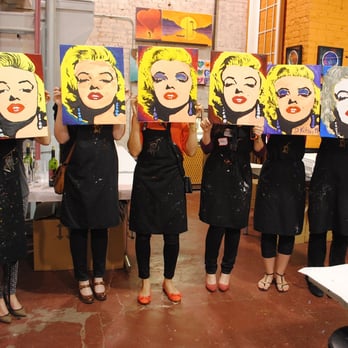 Paint Monkey - Marilyn in all her glory! - Party & Event Planning Near Me - Homestead, Pennsylvania Paint Monkey - Marilyn in all her glory! - Party & Event Planning Near Me - Homestead, Pennsylvania