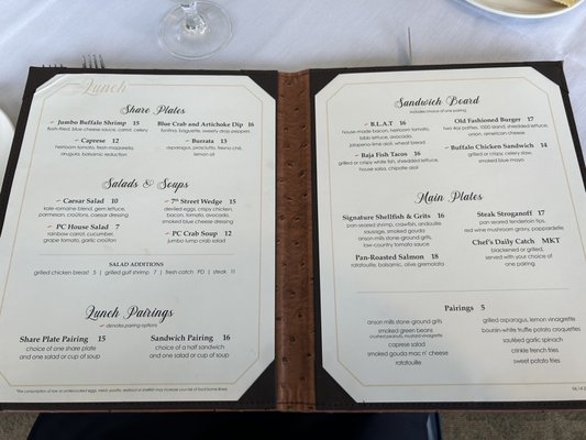 Menu photo 1 Pinnacle Club Augusta, GA